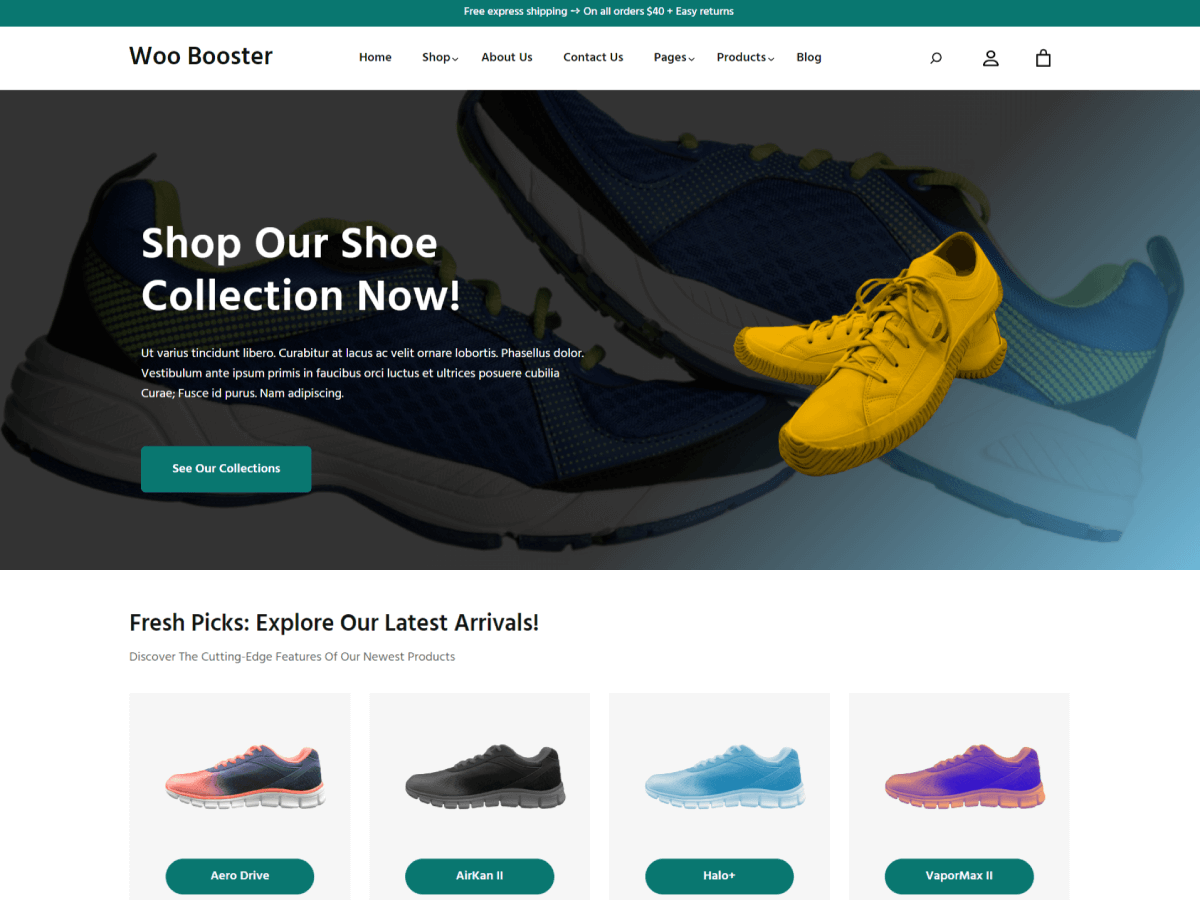 Woo Booster theme screenshot