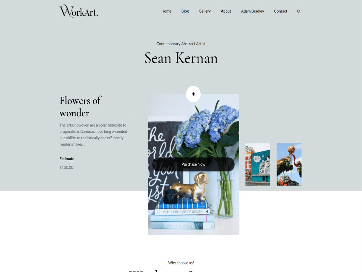 Workart theme screenshot
