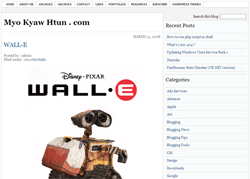 WP Bats Theme theme screenshot