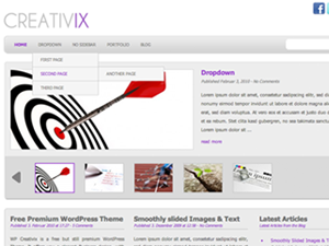 WP-Creativix theme screenshot