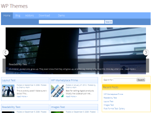WP Eden theme screenshot