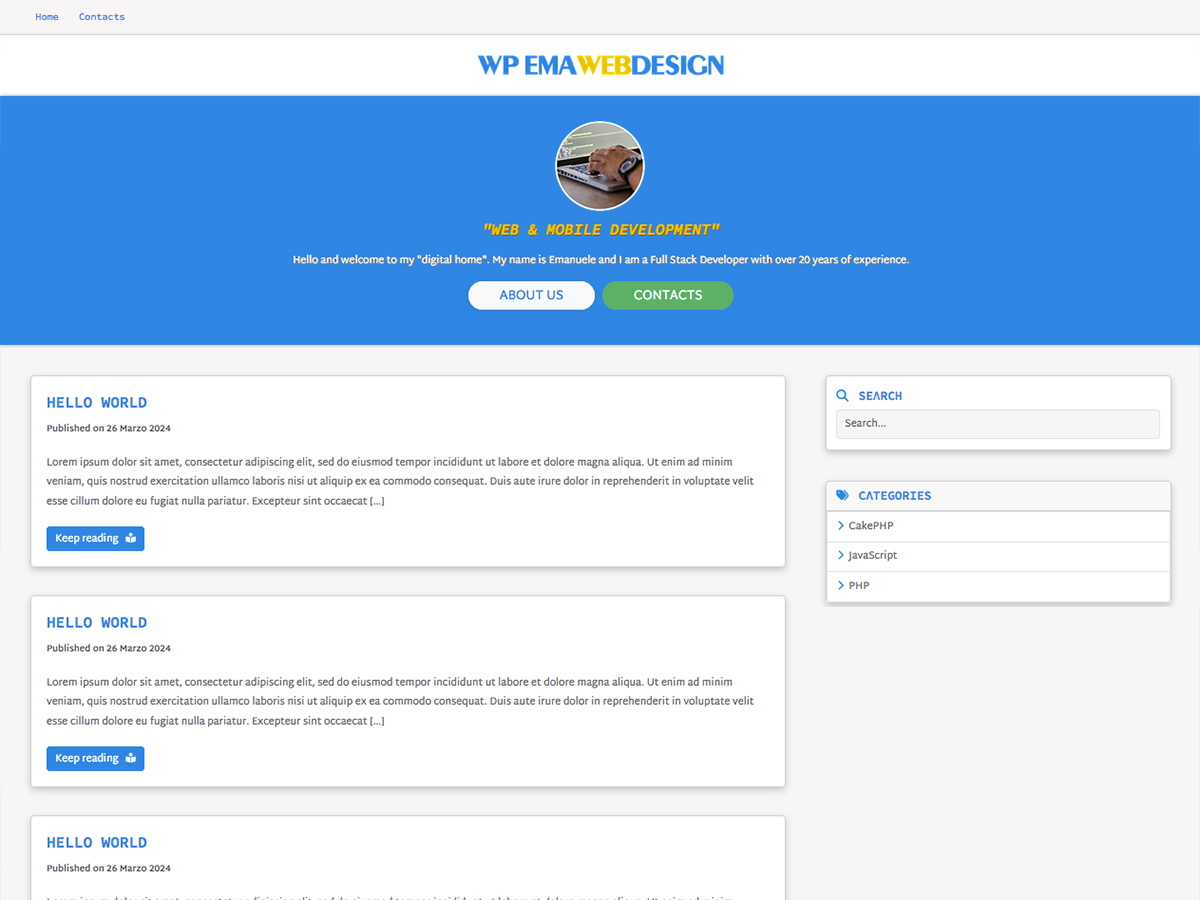 WP-Emawebdesign theme screenshot