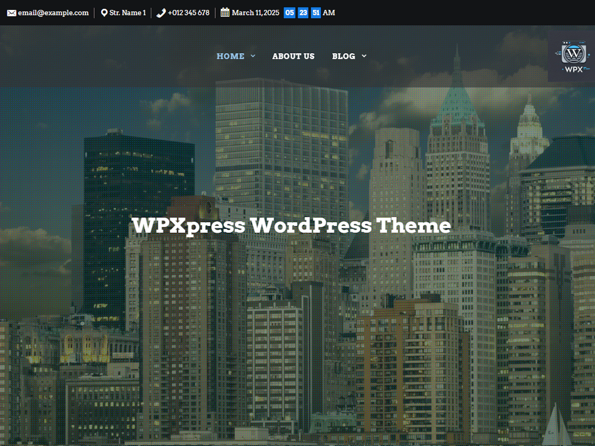 WPXpress theme screenshot