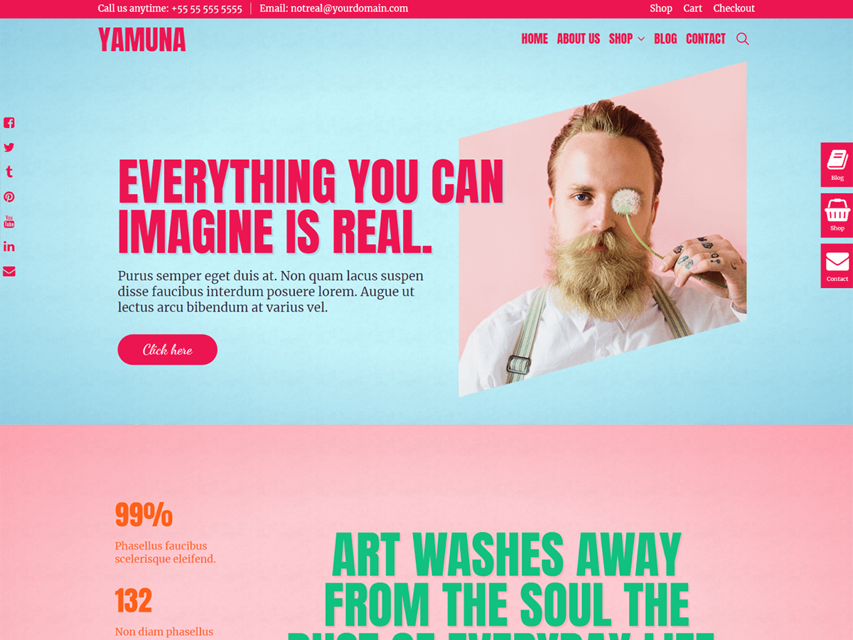 Yamuna theme screenshot