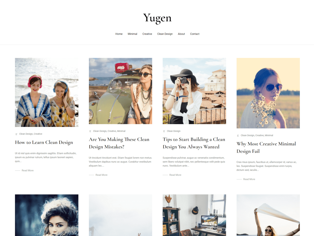 Yugen theme screenshot