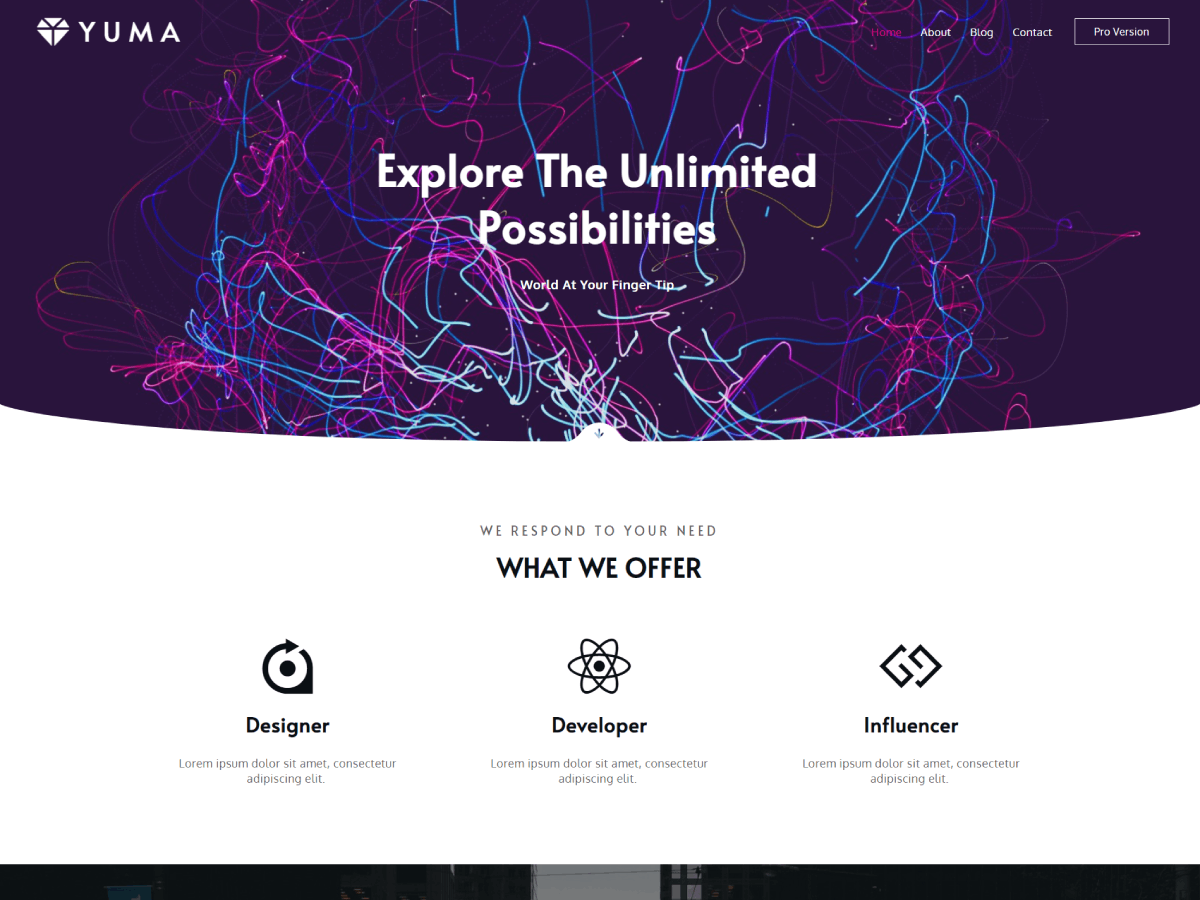 Yuma theme screenshot