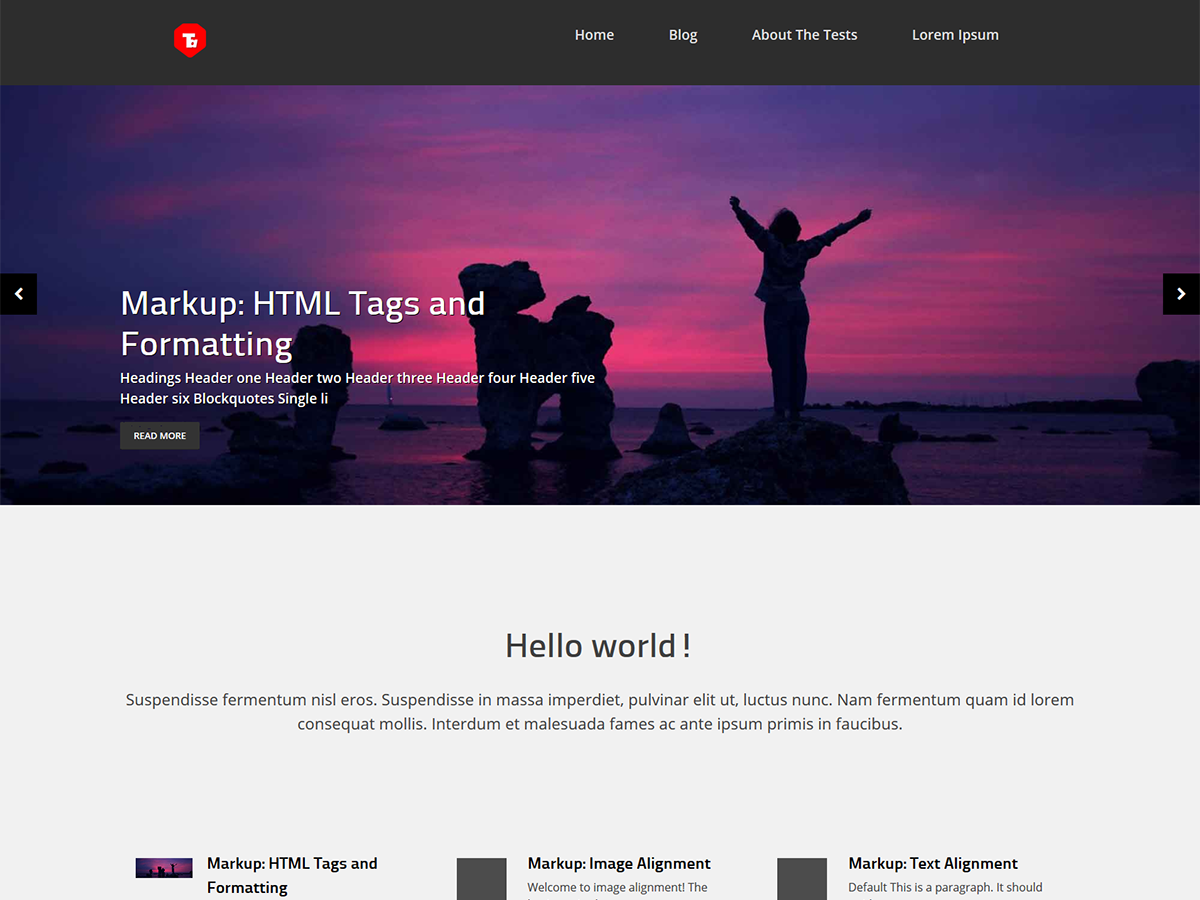 zebata theme screenshot