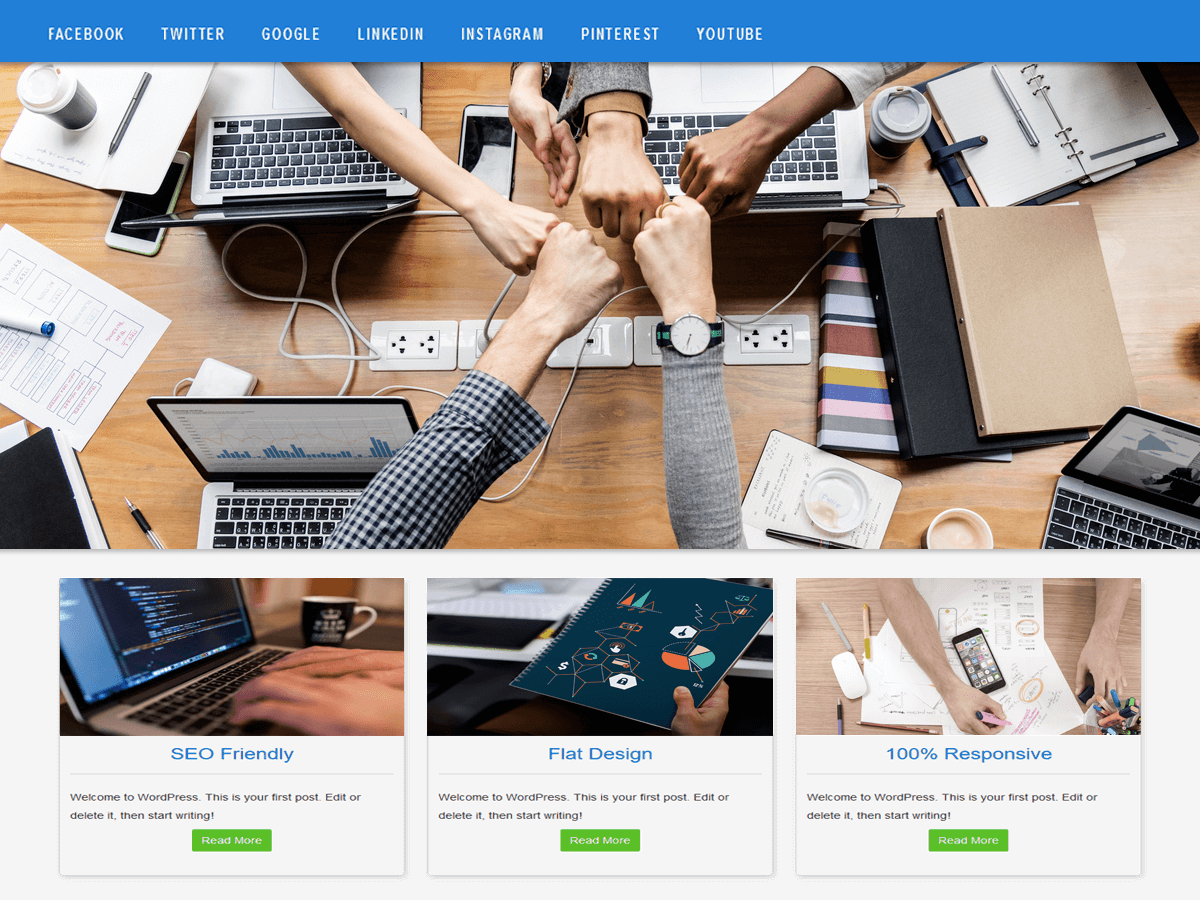 Zoom Lite theme screenshot